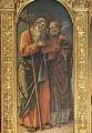 Sts Andrew und Nikolaus von Bari Bartolomeo Vivarini